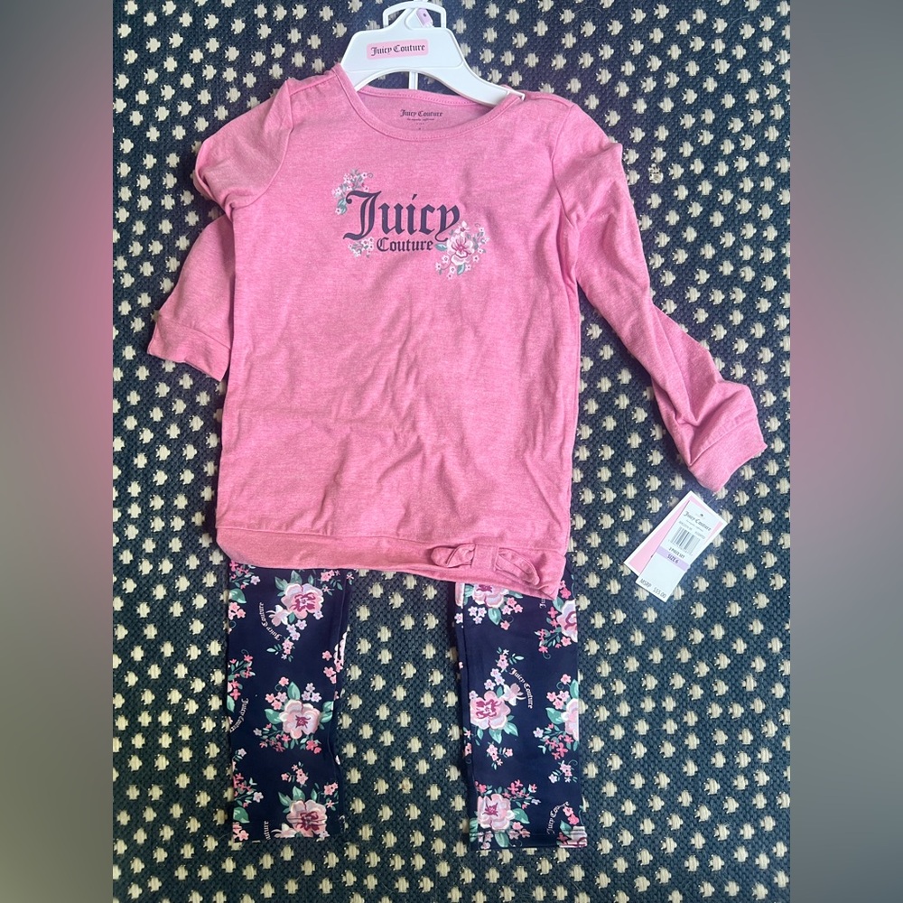NWT Juicy Couture Girls 2-Piece Set - Size 6